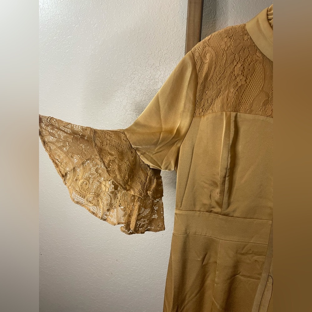 BURRYCO Mini Dress YELLOW/GOLD - Picture 4 of 15